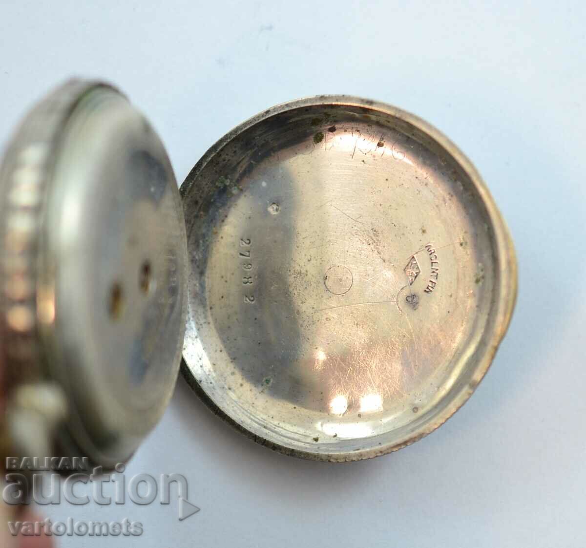 Auction Antique Silver Pocket Watch - Not Working Auction Antique Silver Pocket Watch - Not Working