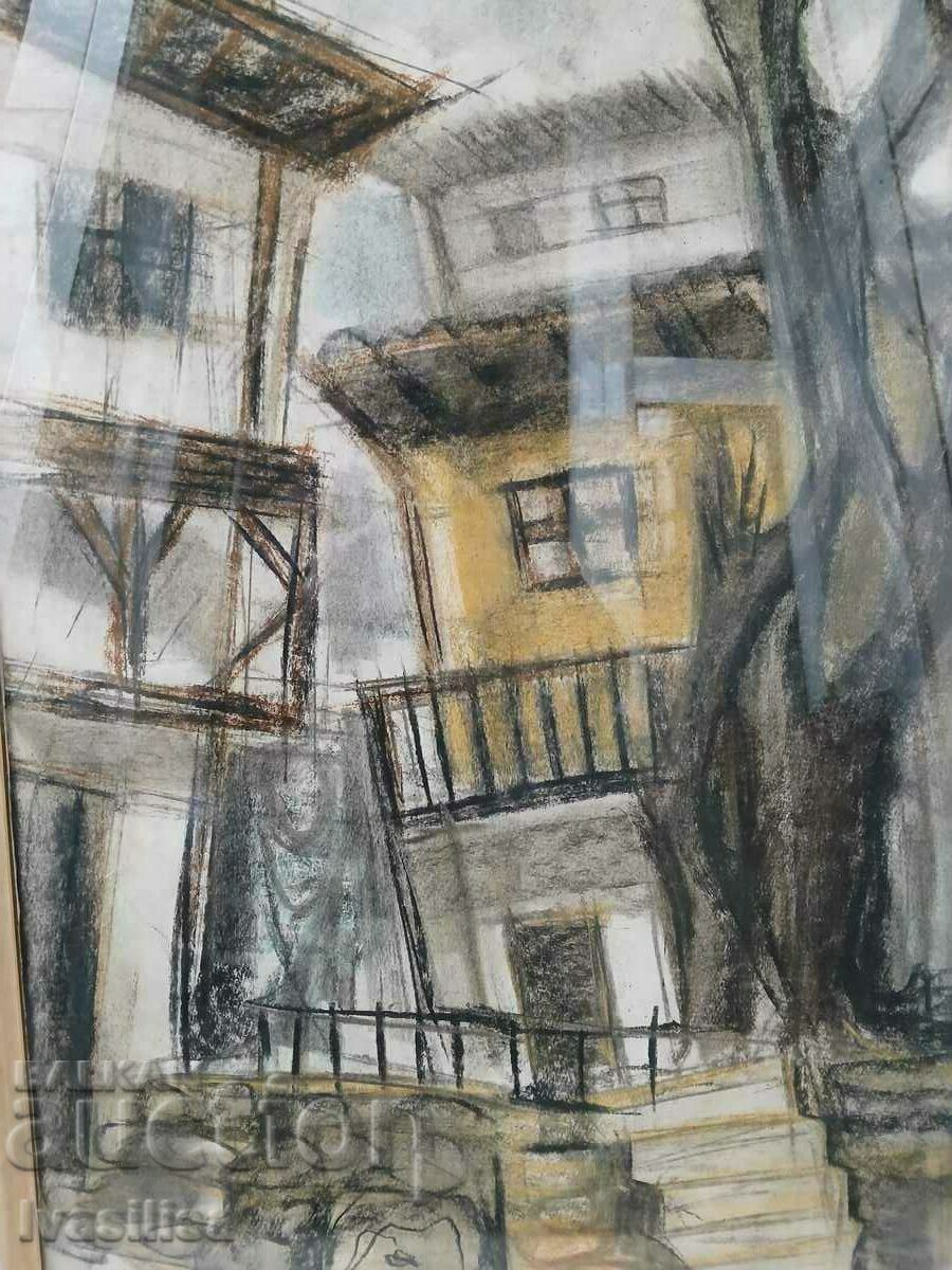 Pictura veche Yordan Deneuve cu preț € 102.26 | 200.00 BGN Pictura veche Yordan Deneuve cu preț € 102.26 | 200.00 BGN