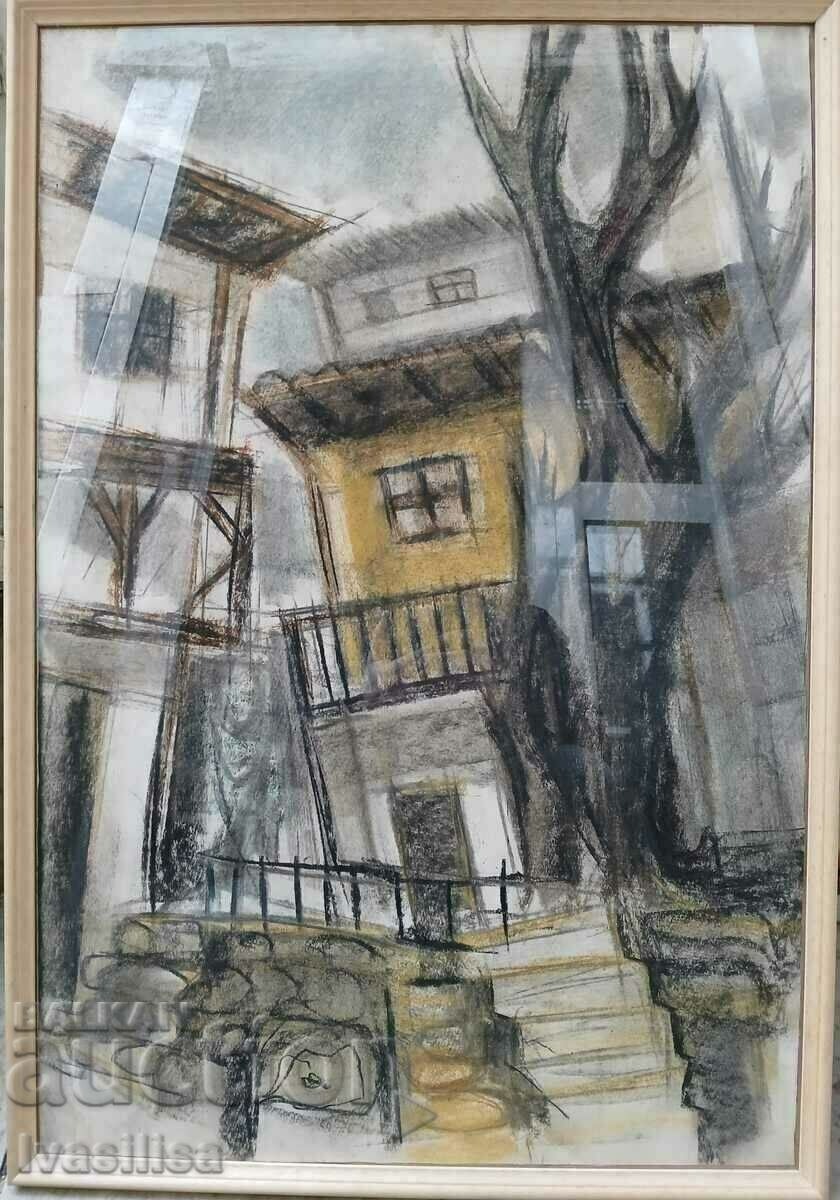 Pictura veche Yordan Deneuve Pictura veche Yordan Deneuve