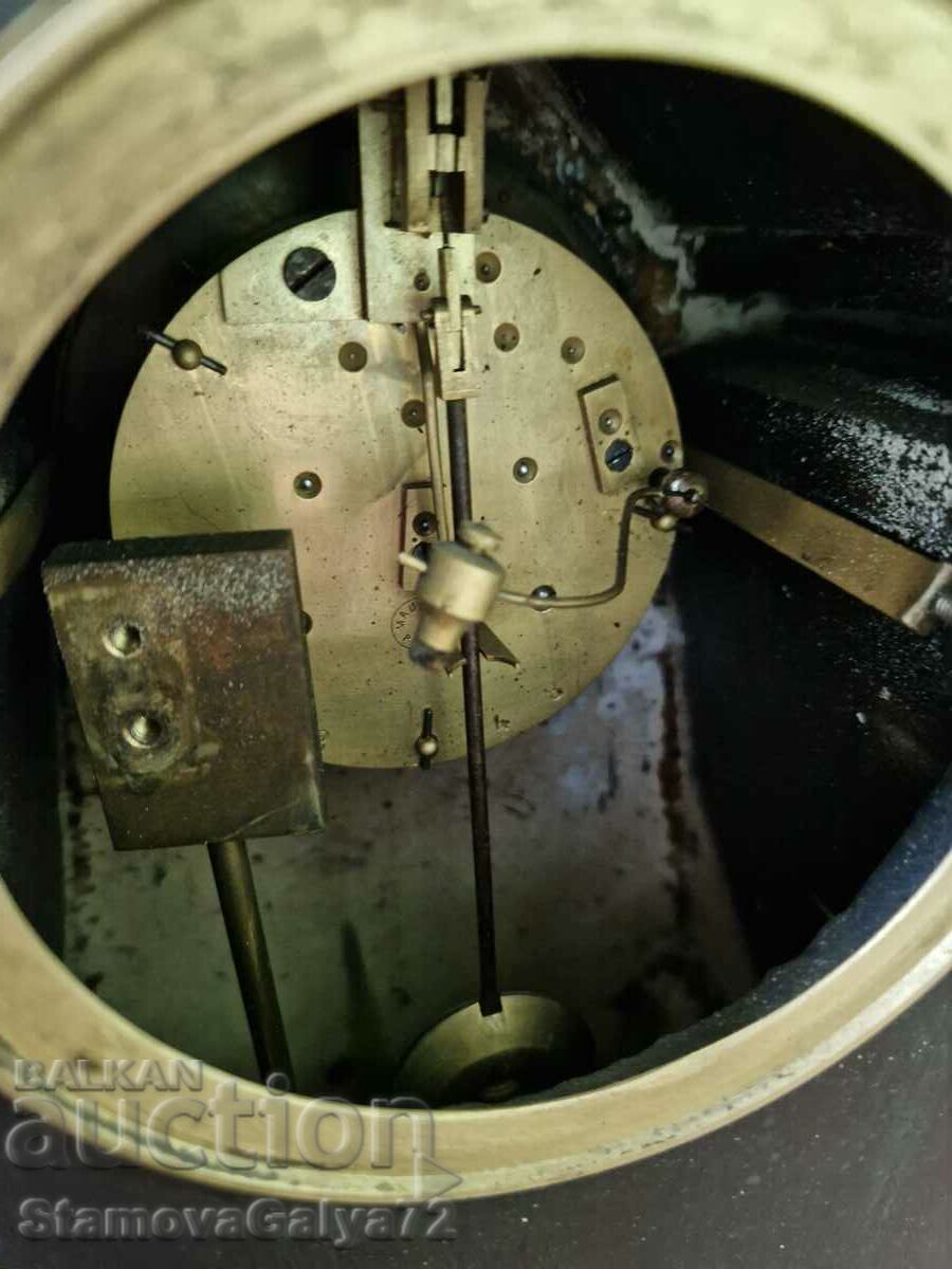 A lovely antique French mantel clock - 7 A lovely antique French mantel clock - 7