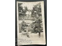 4704 Kingdom of Bulgaria two soldiers Greece Kavala 1943 VSV