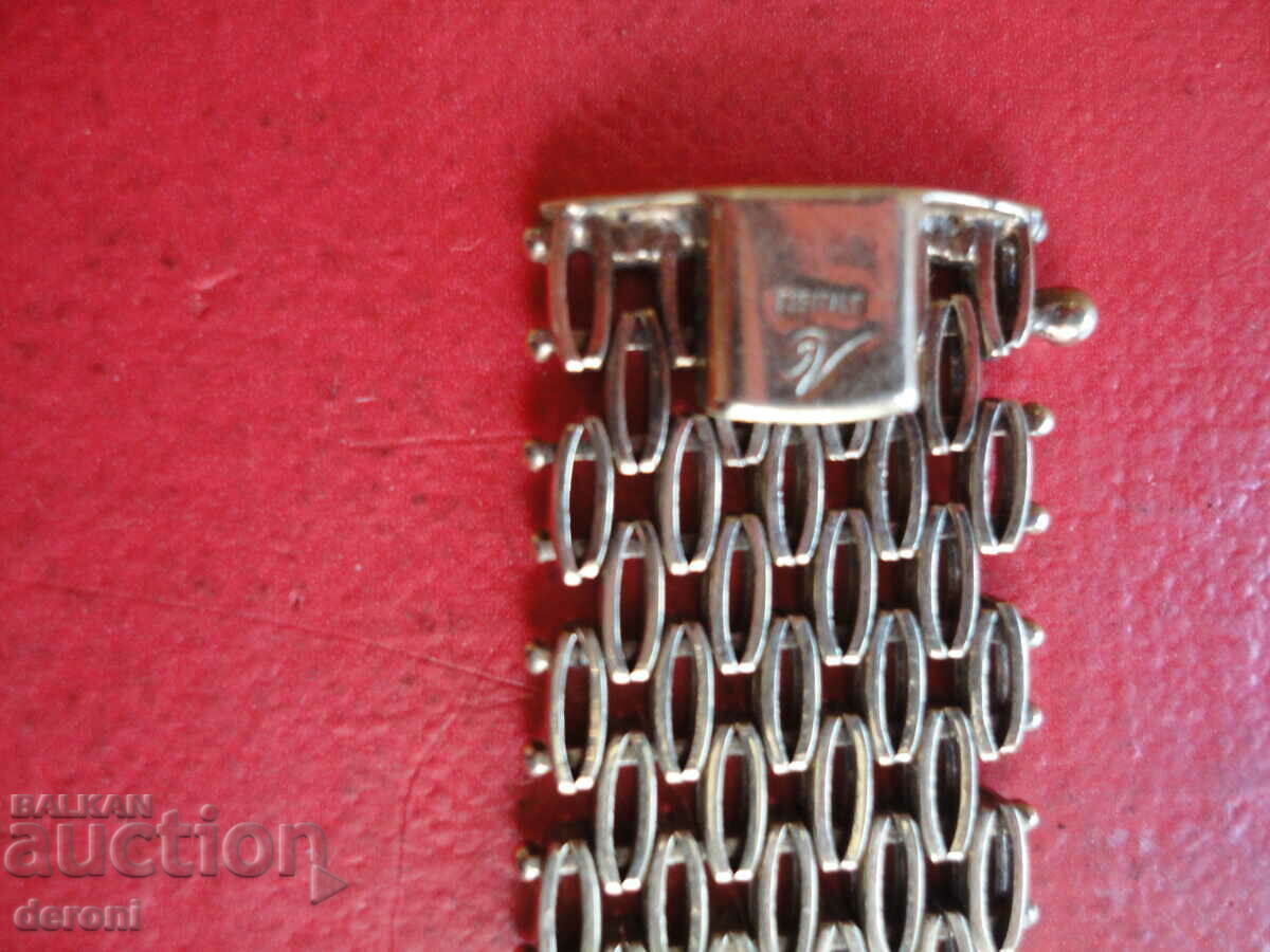 Great 925 silver plated bracelet with price 165.00 BGN | € 84.36