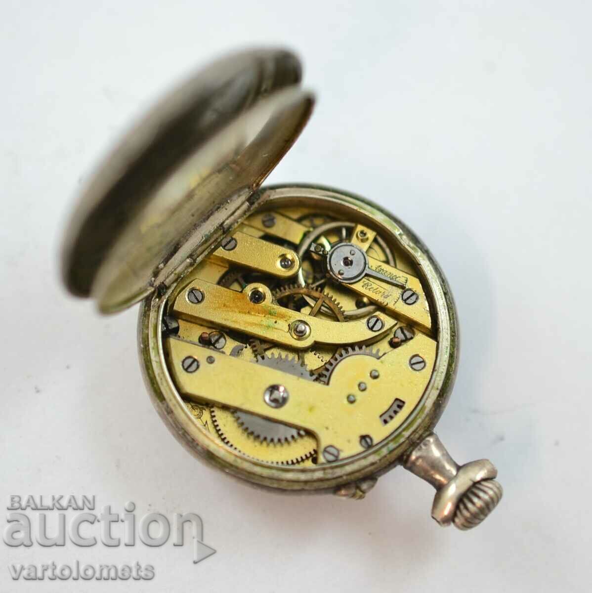 Antique Silver Pocket Watch - Not Working with price 28.00 BGN | € 14.32