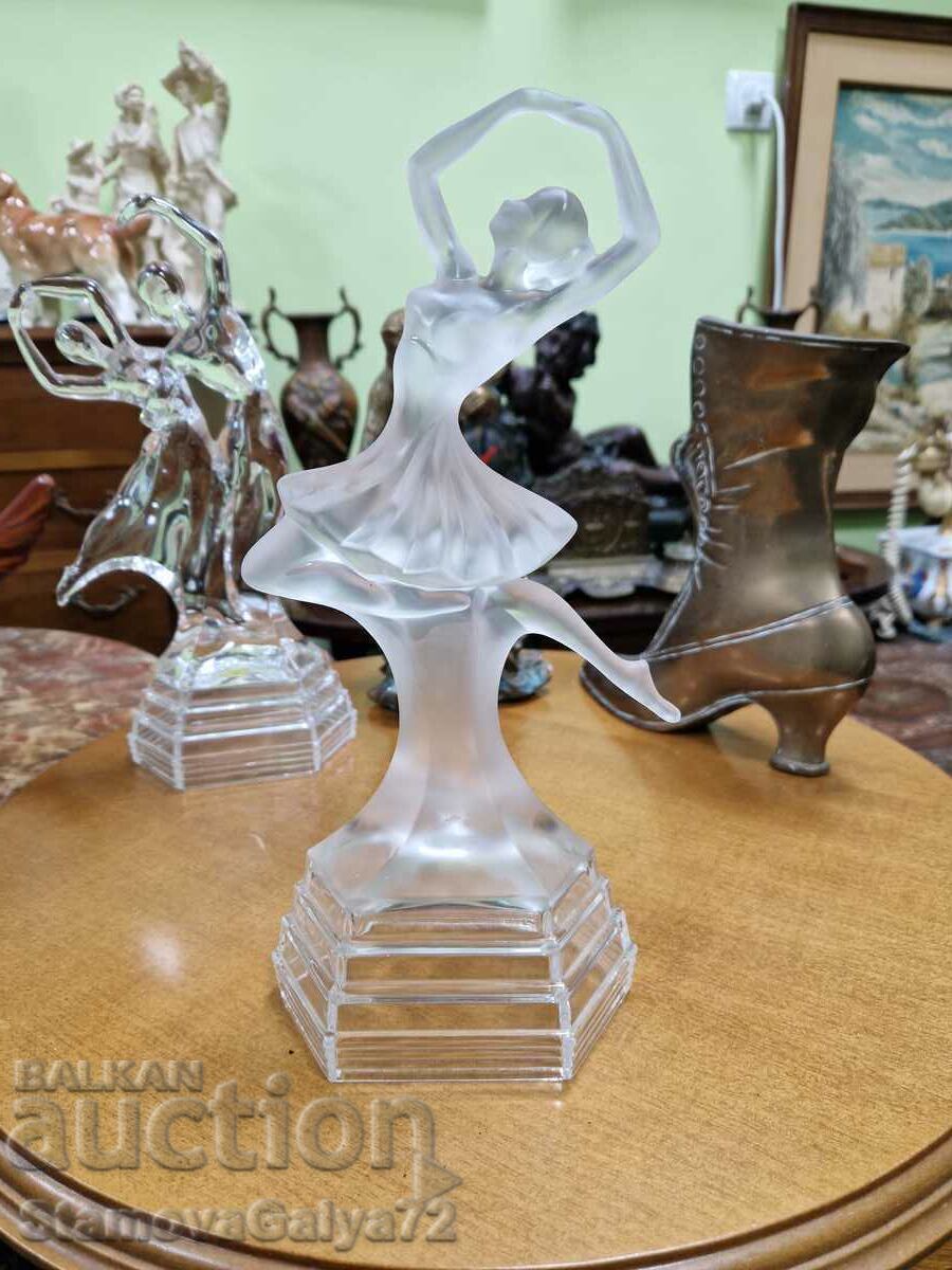 A lovely antique Italian glass figure with price 98.00 BGN | € 50.11 A lovely antique Italian glass figure with price 98.00 BGN | € 50.11