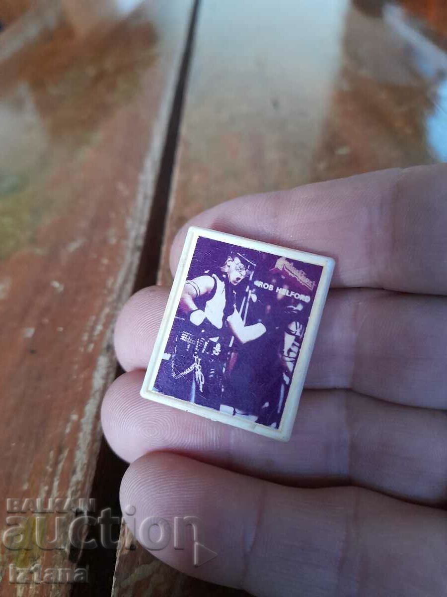 Old Rob Halford badge with price 12.00 BGN | € 6.14 Old Rob Halford badge with price 12.00 BGN | € 6.14