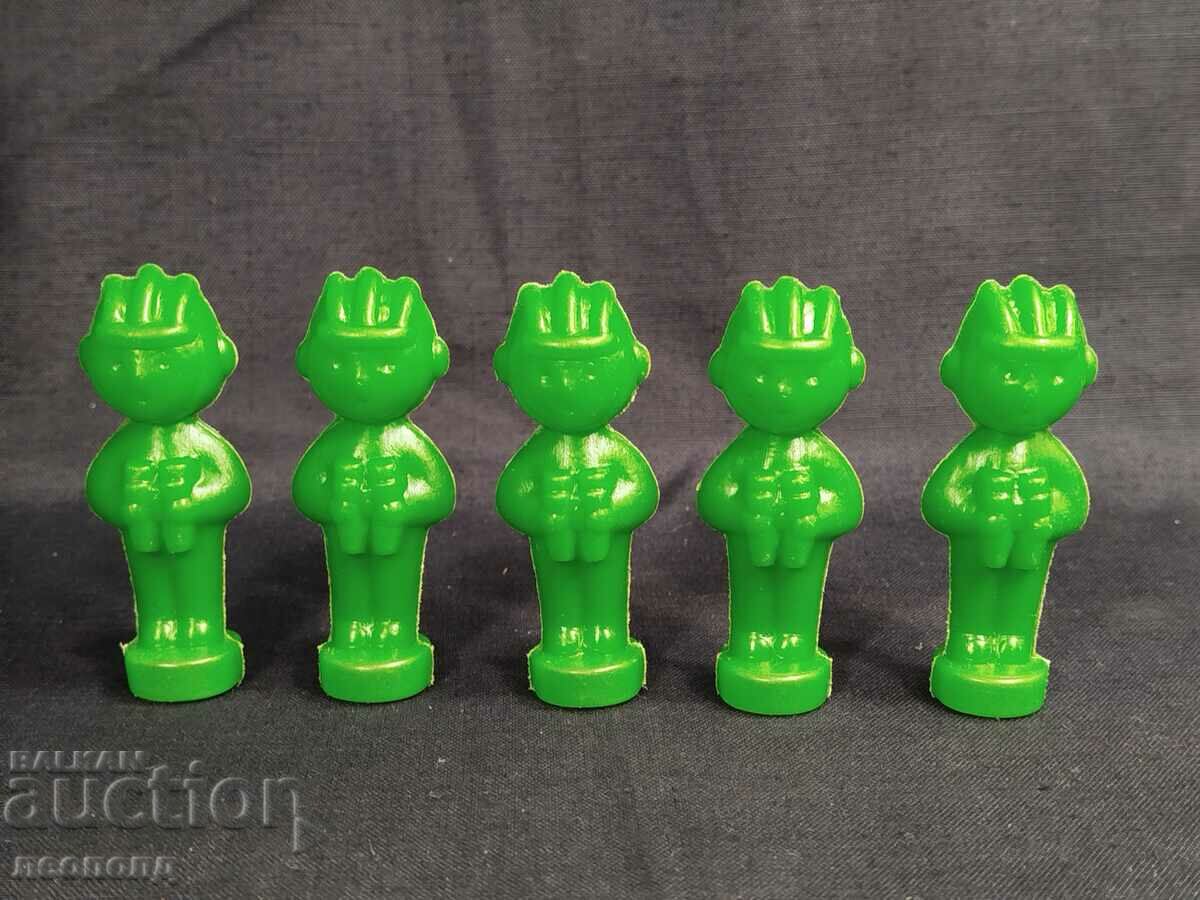 LOT 5 SOTC URSS FIGURINE JUCĂRIE SOLDAȚI TANQUE PLASTIC