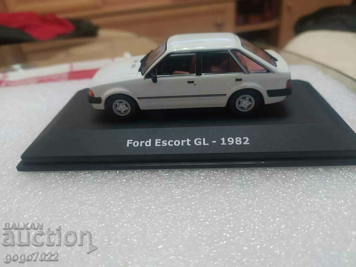 FORD Escort GL-1982 Hachette 1/43