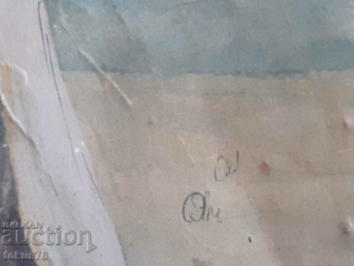 Old military lithograph Captain Petko voivoda - with frame - 5 Old military lithograph Captain Petko voivoda - with frame - 5