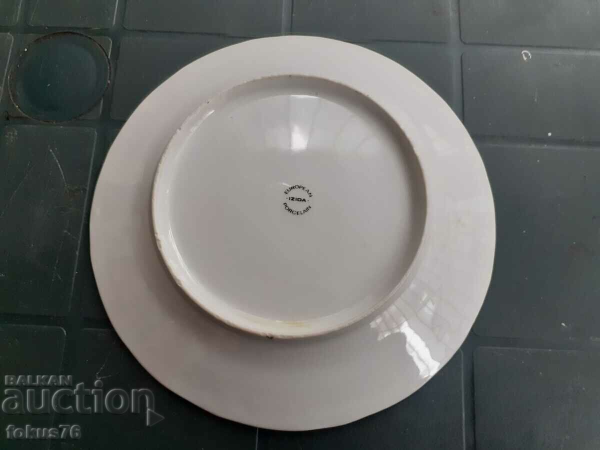 Auction Children's plate Bulgarian porcelain Isis plate Auction Children's plate Bulgarian porcelain Isis plate