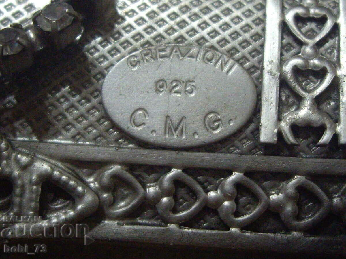 Old silver very interesting jewelry box. - 6 Old silver very interesting jewelry box. - 6