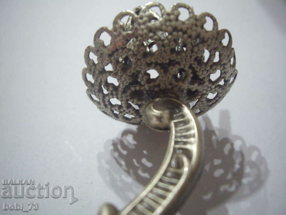 Μια πολύ ενδιαφέρουσα ασημένια κηροπήγια. - 6 Μια πολύ ενδιαφέρουσα ασημένια κηροπήγια. - 6