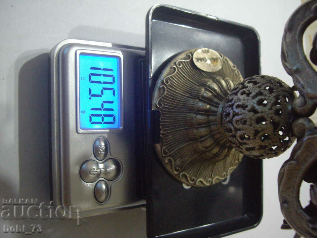 Μια πολύ ενδιαφέρουσα ασημένια κηροπήγια. - 7 Μια πολύ ενδιαφέρουσα ασημένια κηροπήγια. - 7