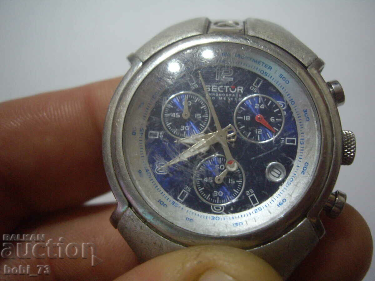 Old working chronograph watch. - 5
