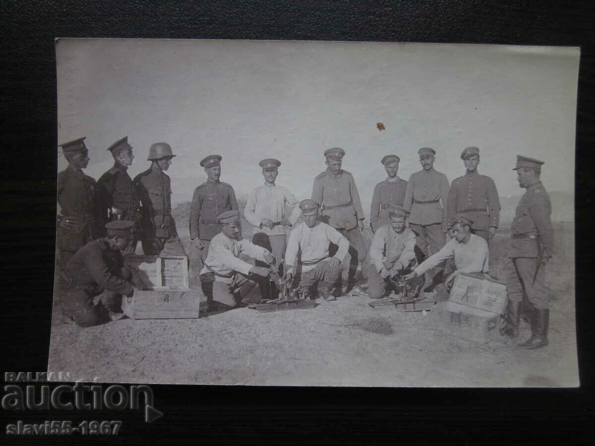 OLD MILITARY PHOTO 1917 !!!