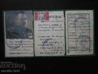 OLD MILITARY IDENTITY CARD 1935 !!!