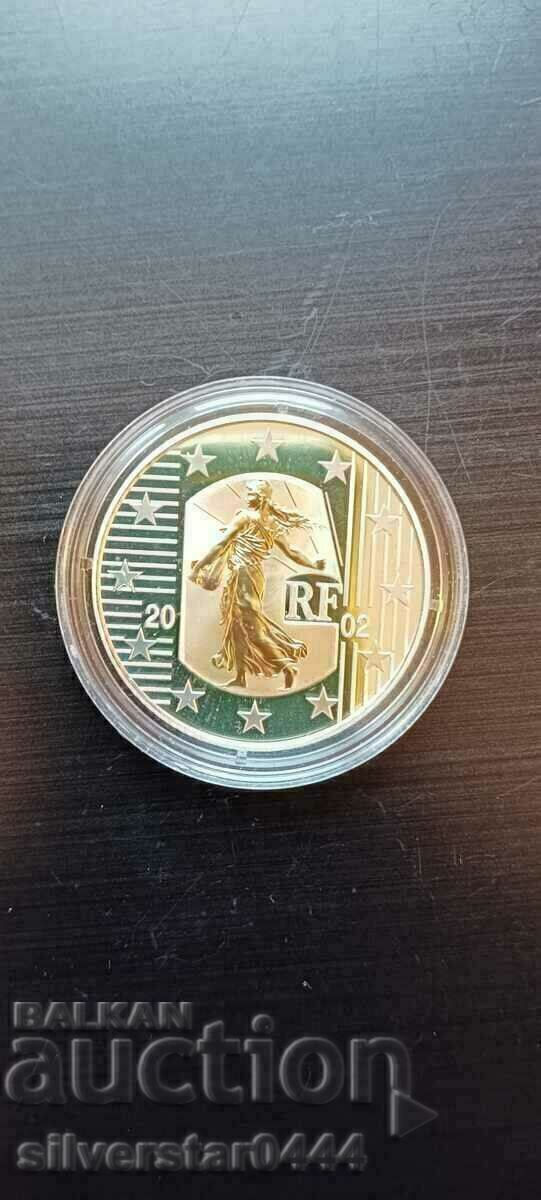 Silver coin 5 euro France 2002 with price 400.00 BGN | € 204.52 Silver coin 5 euro France 2002 with price 400.00 BGN | € 204.52