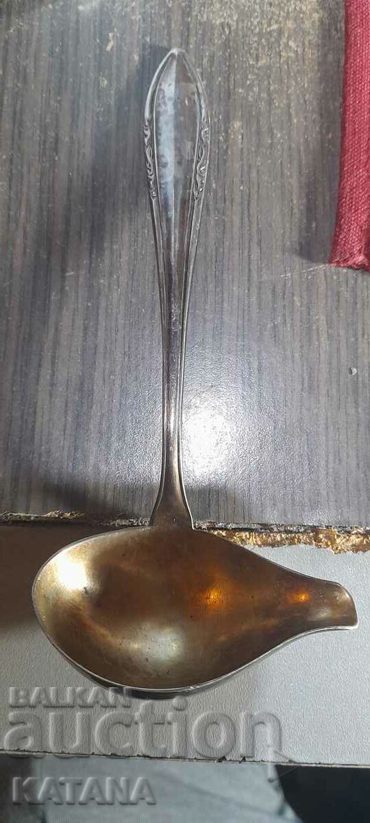 Sauce spoon silver plated