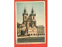 CZECHOSLOVAKIA UNUSED POSTCARD PRAGUE TRNSKY 1948