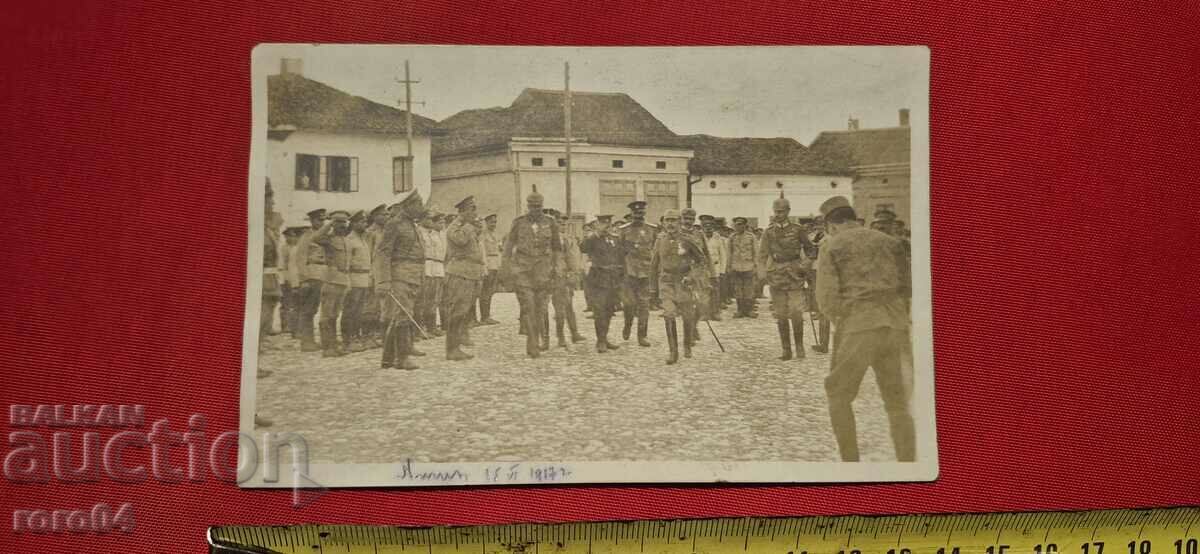Delivery of KAISER WILHELM - BULGARIAN OFFICERS - NIS - 1917 Delivery of KAISER WILHELM - BULGARIAN OFFICERS - NIS - 1917