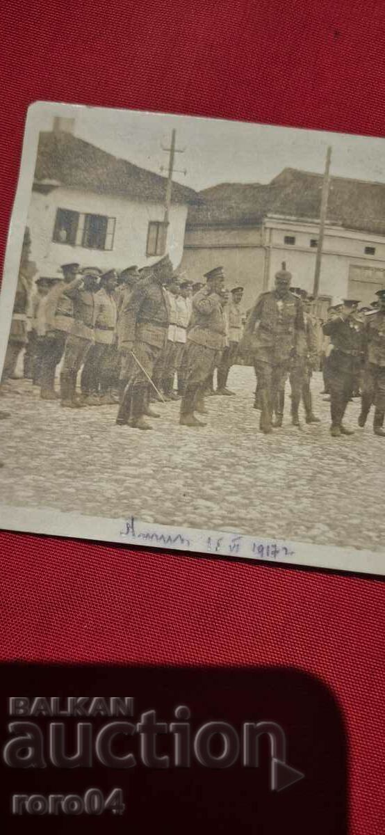 KAISER WILHELM - BULGARIAN OFFICERS - NIS - 1917 - 5 KAISER WILHELM - BULGARIAN OFFICERS - NIS - 1917 - 5