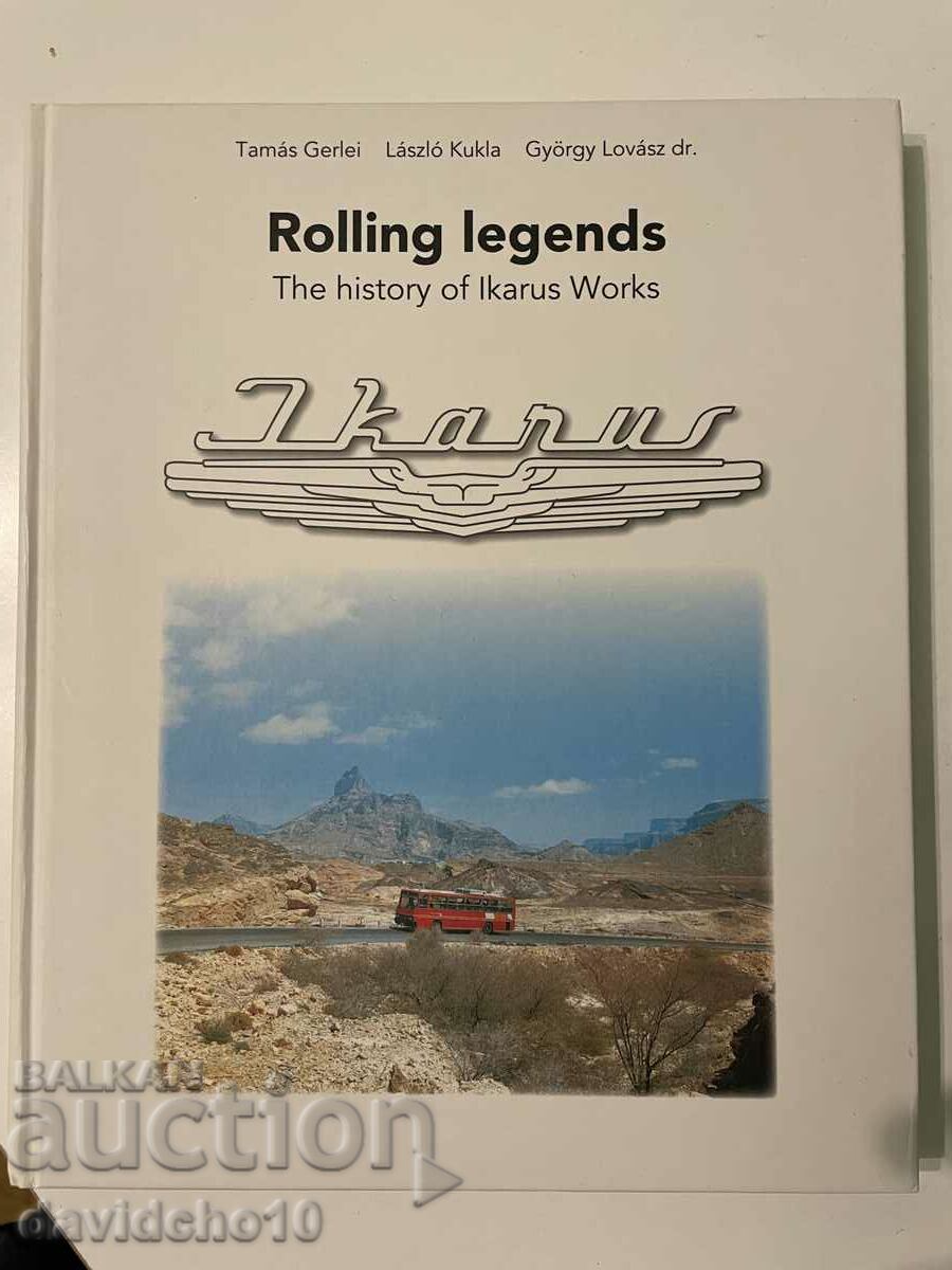 Book "Rolling legends, The history of Ikarus works"