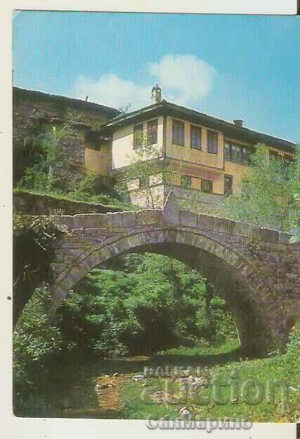 Κάρτα Βουλγαρία Koprivshtitsa Kalacheviya bridge+Bozovata house*