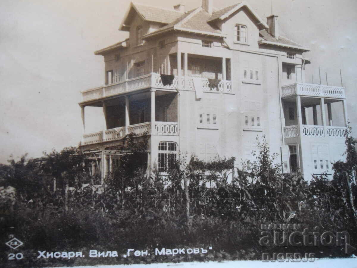 Hisaria. Villa "Gen. Markovu", August 10, 1940 with price 10.00 BGN | € 5.11 Hisaria. Villa "Gen. Markovu", August 10, 1940 with price 10.00 BGN | € 5.11