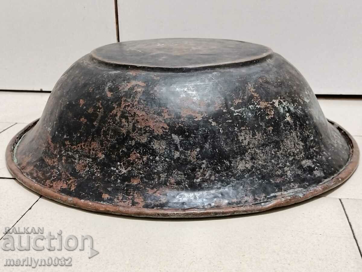 Tinned basin, copper vessel, copper, trough - 7 Tinned basin, copper vessel, copper, trough - 7