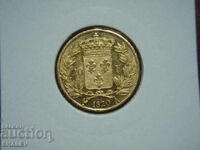 20 franci 1820 A Franța - AU (aur)