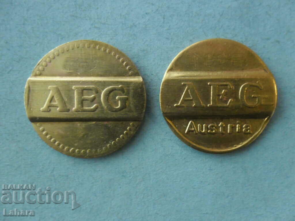 Token , AEG tokens