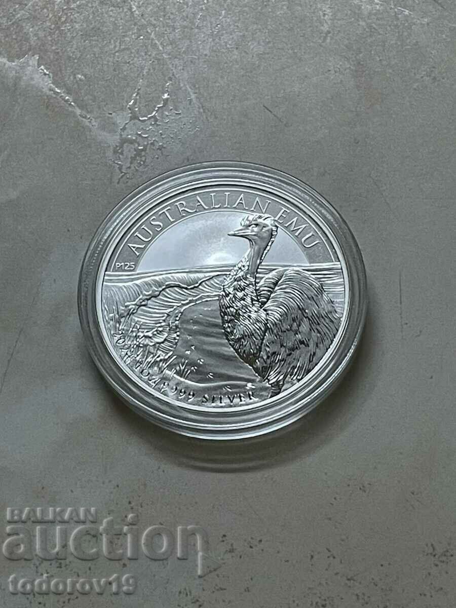 Auction Silver 1 oz EMU Australia 2024 Auction Silver 1 oz EMU Australia 2024
