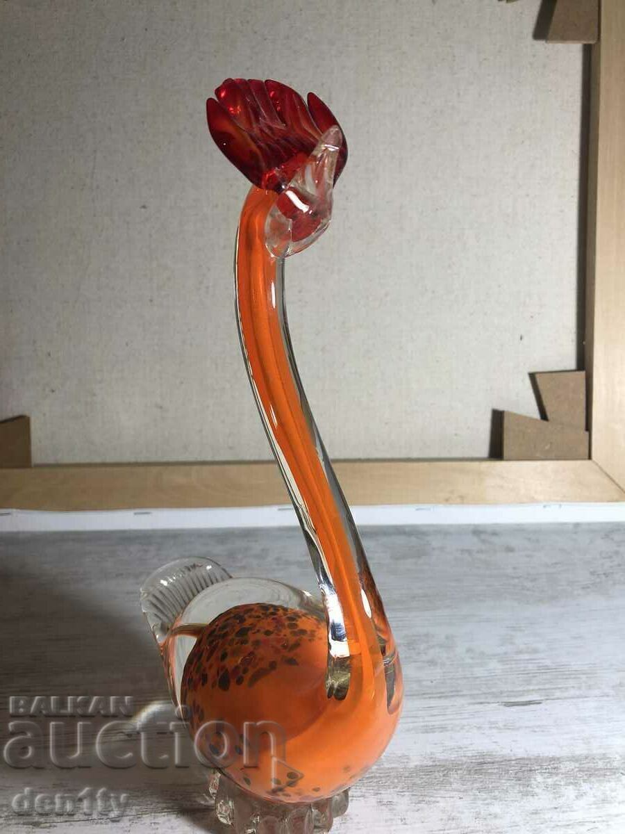 Delivery of large murano glass duck Delivery of large murano glass duck