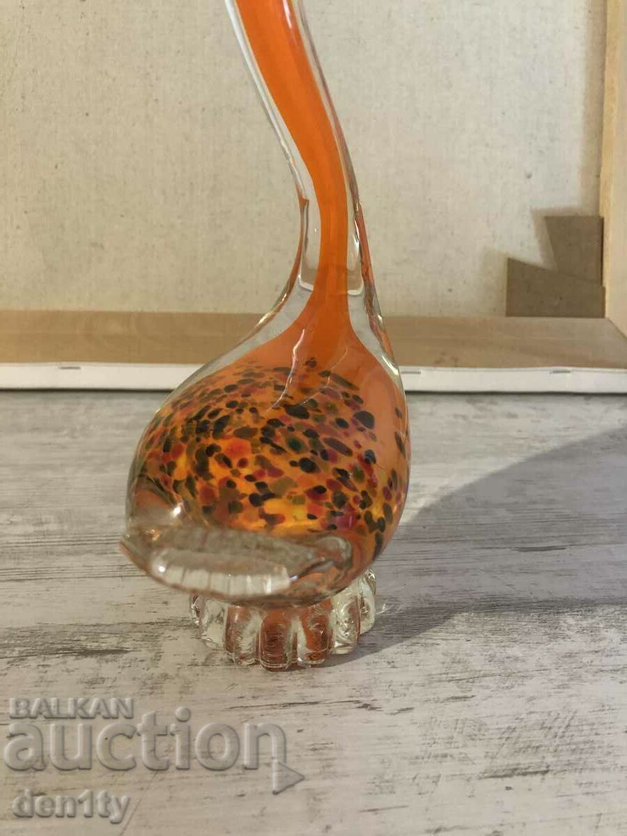 large murano glass duck - 6 large murano glass duck - 6