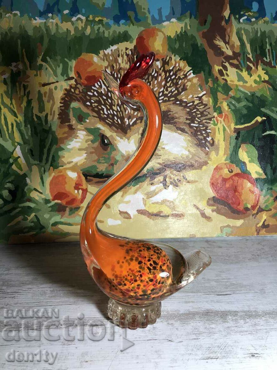large murano glass duck large murano glass duck