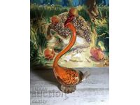 large murano glass duck