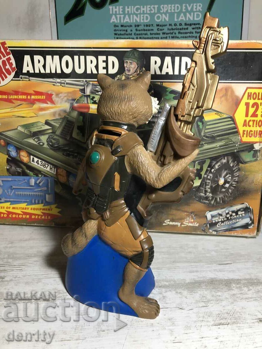 Auction  guardians of the galaxy piggy bank rocket raccoon