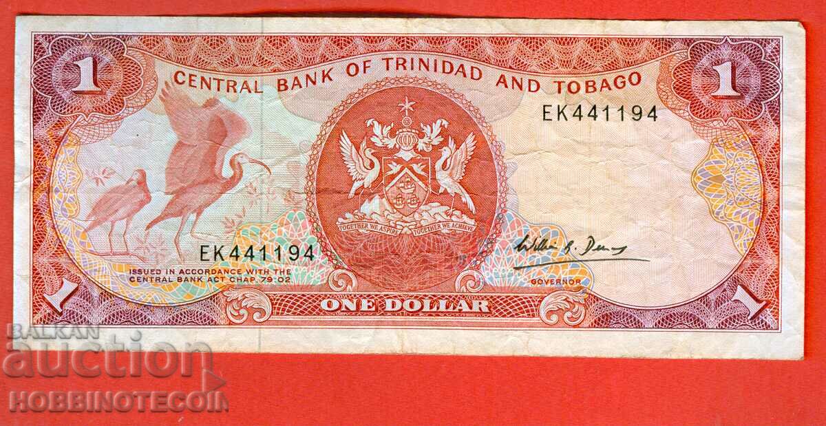 TRINIDAD AND TOBAGO $1 TRINIDAD numărul 19