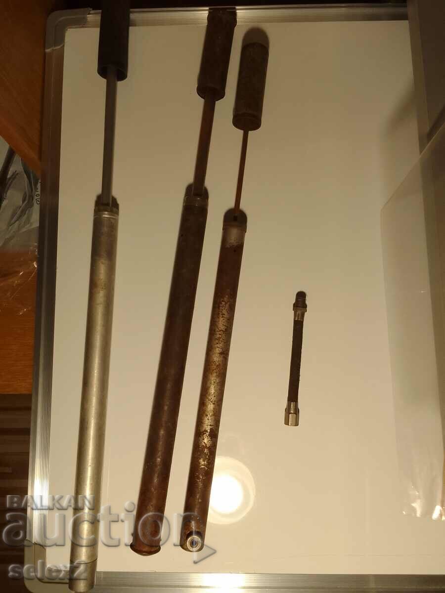 Lot of 3 old wheel pumps