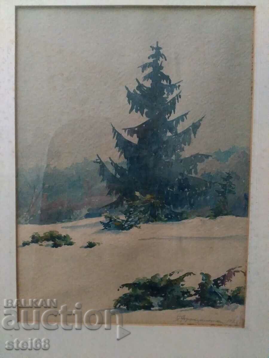 Pavel Frantzaliyski - 1928 with price 1200.00 BGN | € 613.55 Pavel Frantzaliyski - 1928 with price 1200.00 BGN | € 613.55