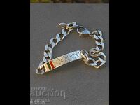 Silver bracelet Gucci silver bracelet men