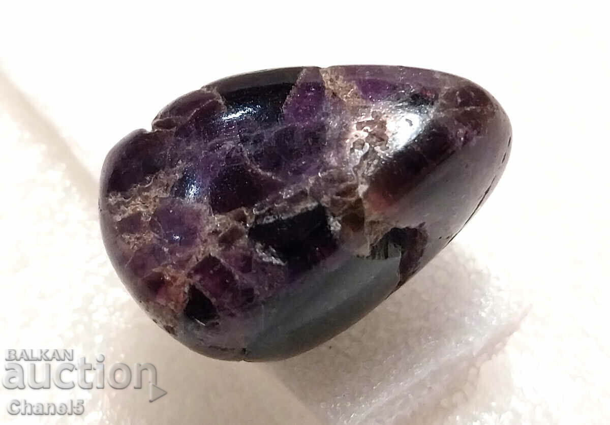 NATURAL AMETHYST FROM THE RHODOPES - 83.80 carats (558) with price 14.00 BGN | € 7.16 NATURAL AMETHYST FROM THE RHODOPES - 83.80 carats (558) with price 14.00 BGN | € 7.16
