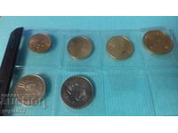 coins set North Macedonia 2001-2008