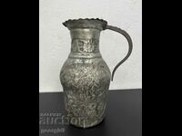 Arabic hammered vessel from the mid-19th century. #6195