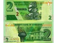 ZIMBABWE ZIMBABWE $2 issue - issue 2019 NEW UNC