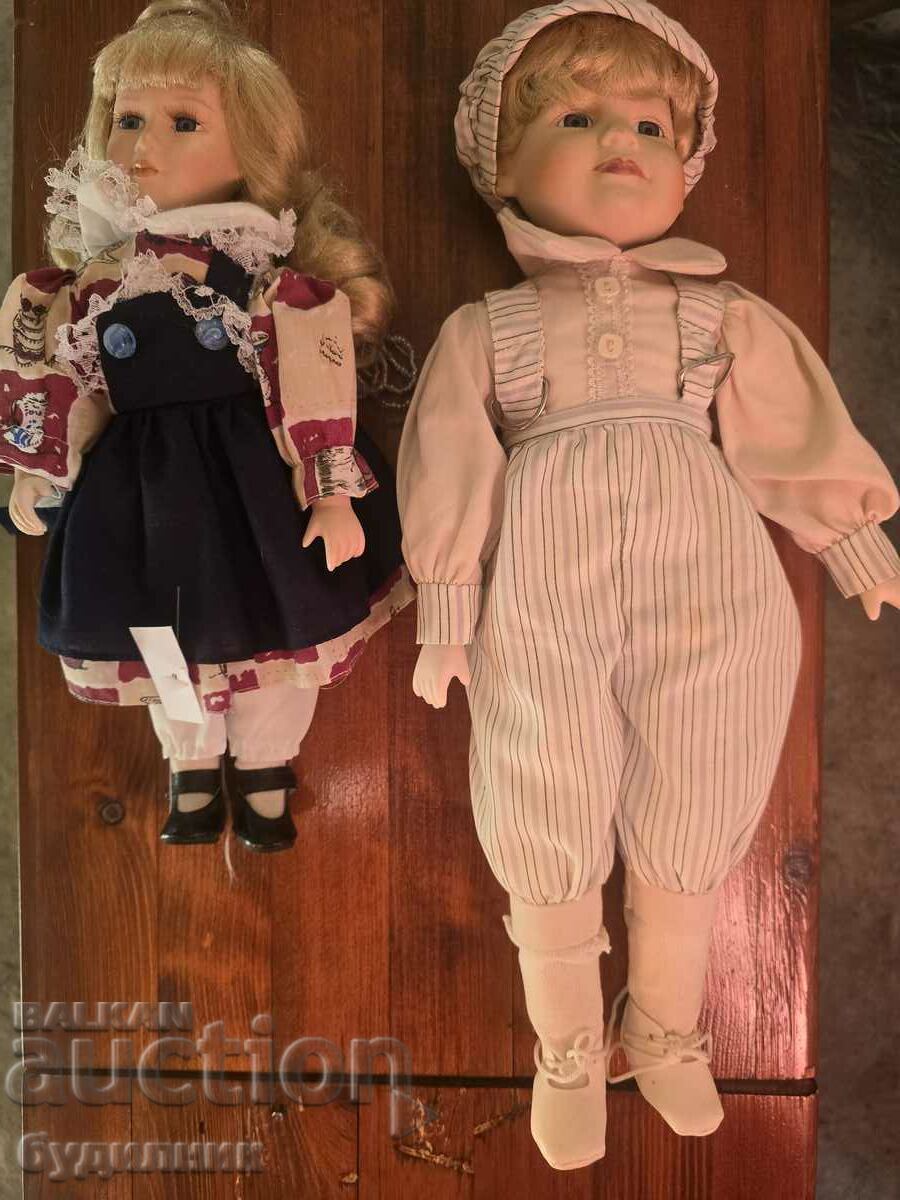 Porcelain dolls 2 pcs. BZC Porcelain dolls 2 pcs. BZC