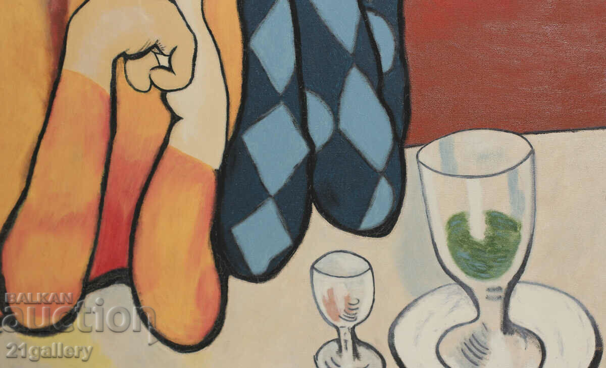 Pablo Picasso - oil painting reproduction "Two Acrobats" - 6 Pablo Picasso - oil painting reproduction "Two Acrobats" - 6