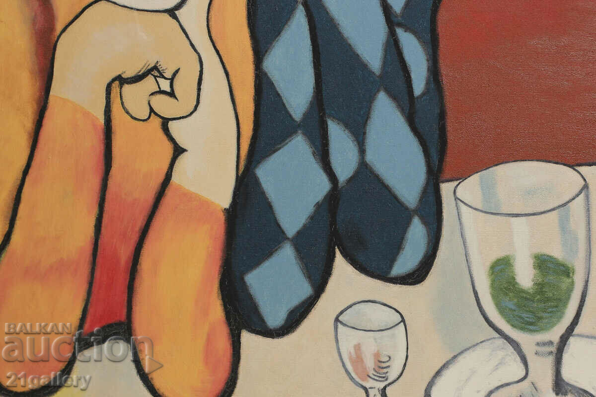 Pablo Picasso - oil painting reproduction "Two Acrobats" - 7 Pablo Picasso - oil painting reproduction "Two Acrobats" - 7