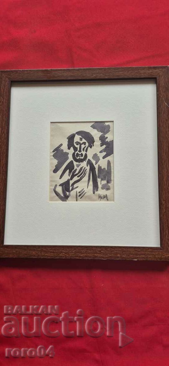 Auction  NAUM HADJIMLADENOV (1894-1985) PORTRAIT