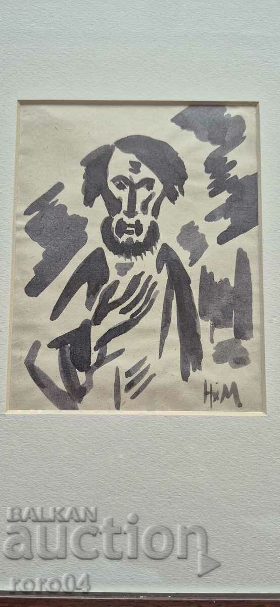 NAUM HADJIMLADENOV (1894-1985) PORTRAIT