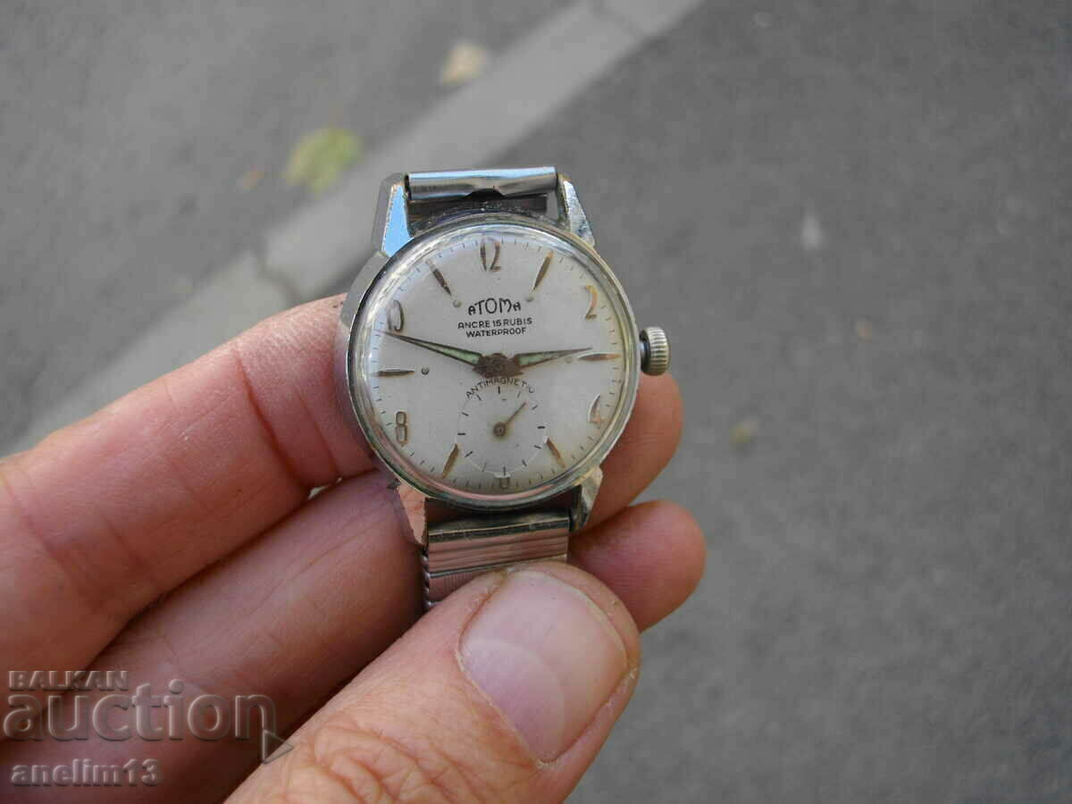 ATOMA ANCRE 15 RUBIS COLLECTOR'S WATCH with price 40.00 BGN | € 20.45 ATOMA ANCRE 15 RUBIS COLLECTOR'S WATCH with price 40.00 BGN | € 20.45